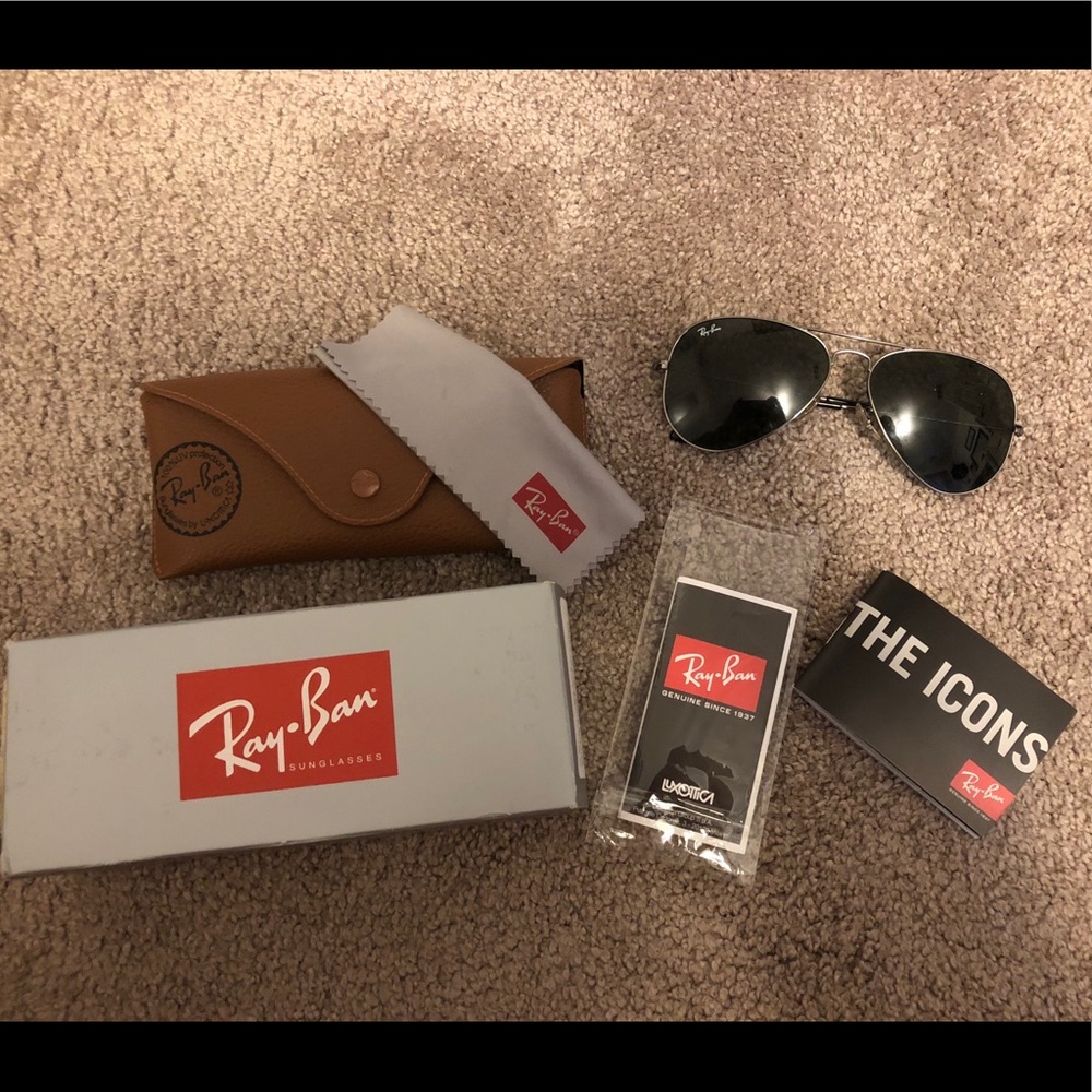 Ray-Ban Classic Aviators Gunmetal